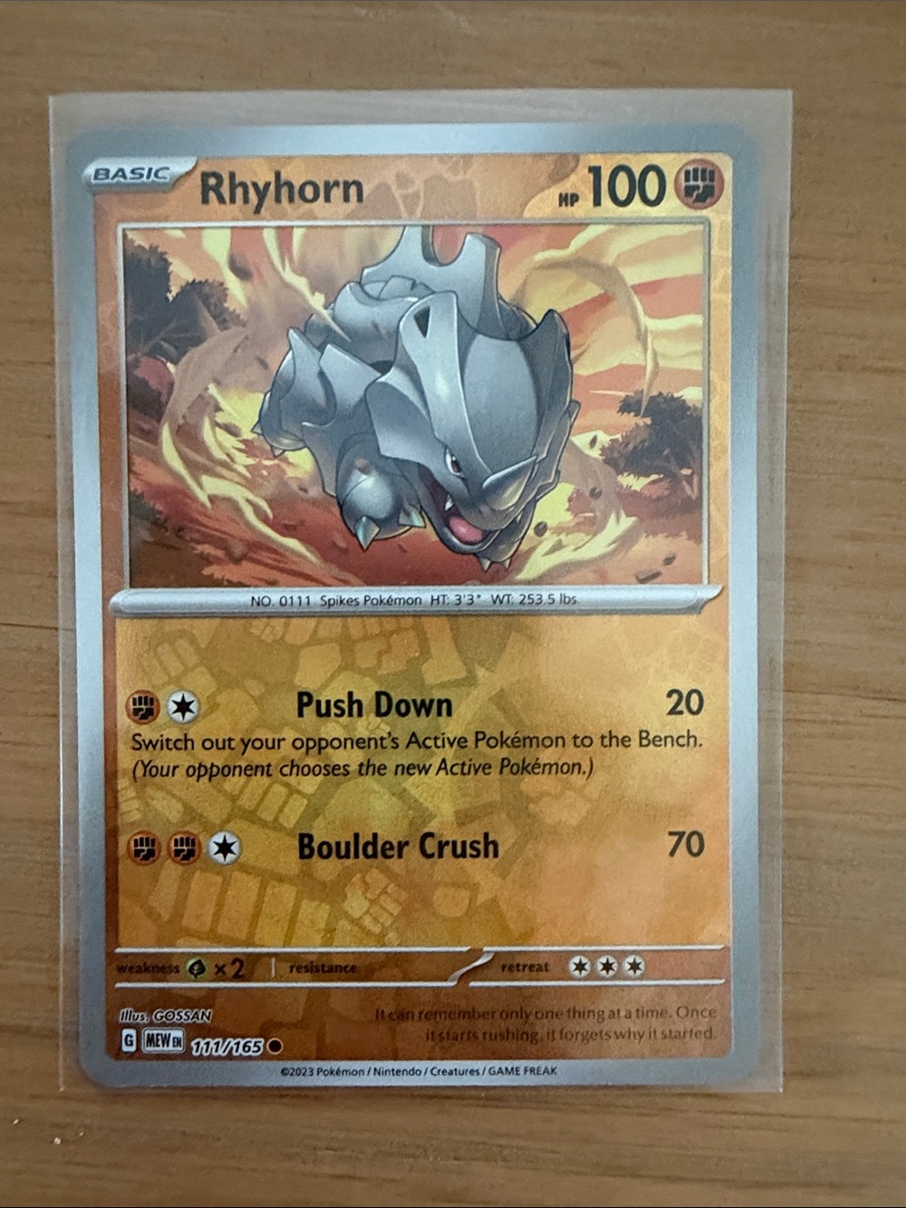 Rhyhorn Rhydon Rhyperior Evolution Reverse Holo Pokémon Card Lot ✨5/$25✨ - Picture 2 of 10